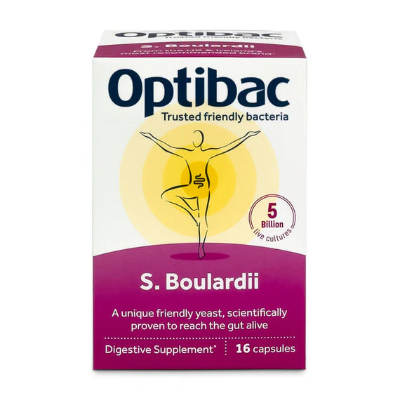Optibac Saccharomyces Boulardii 16 capsules