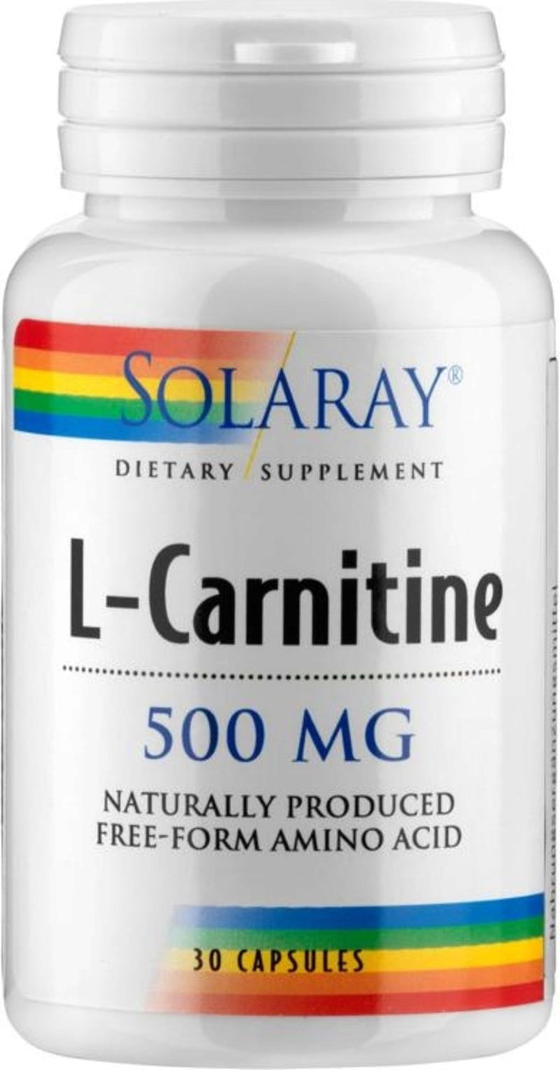 Solaray L-Carnitine 500mg ,30 Capsules