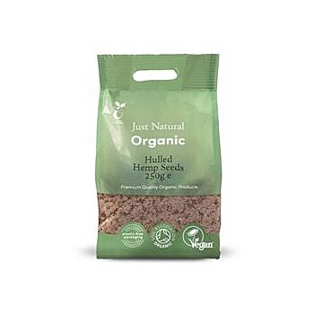 Just Natural Organic Hulled Hemp Seed 250g