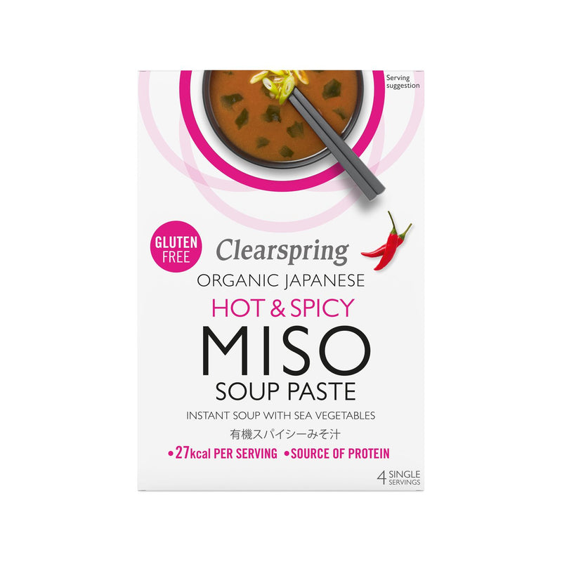 Clearspring Organic Japanese Hot&spicy Miso soup 60g