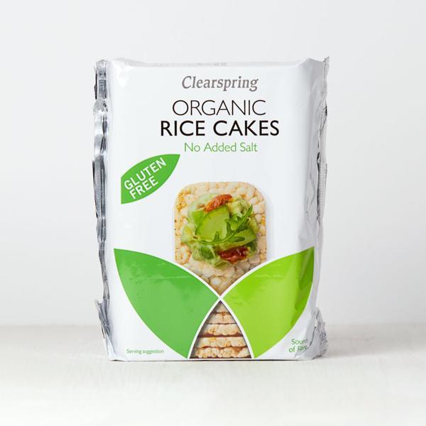 Clearspring Organic Thin Rice Cakes No Added Salt 130g