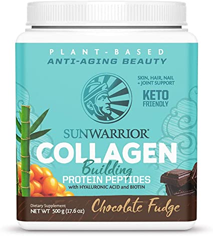 Sunwarrior, Collagen Building Protein Peptides, Chocolate Fudge 500g