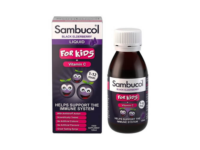 Sambucol Black elderberry Liquid For Kids 120ml