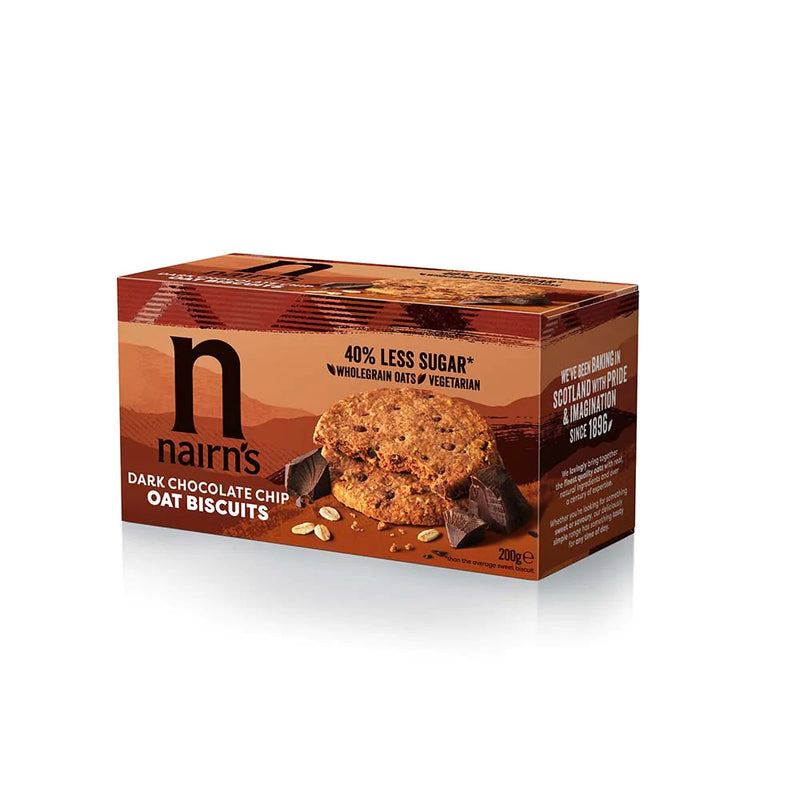 Nairns Choc Chip Oat Biscuits 200g