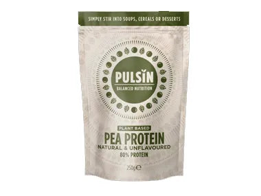 Pulsin Pea Protein Isolate Powder Unsweetened 250g