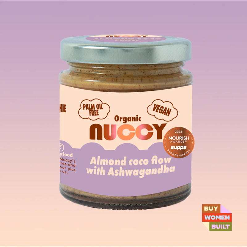 Nuccy Organic Almond Coco Flow with Ashwagandha 170g