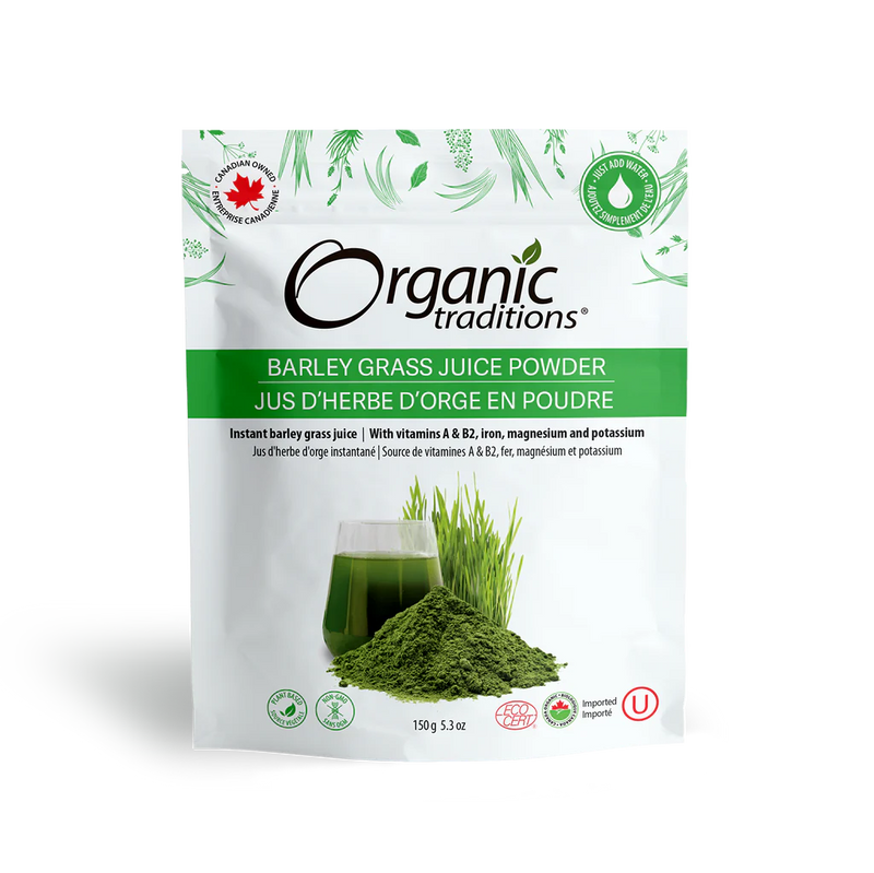 Organic Traditions Barley Grass Juice Powder