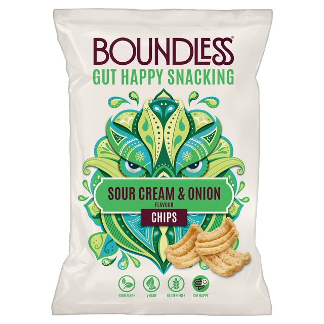 Boundless Sour Cream & Onion Chips 80g