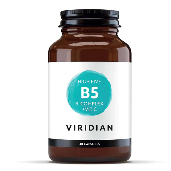 Viridian High Five B5 B-Complex + Vitamin C 30capsules
