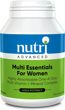 Nutri Advanced Multi Essentials For Women One-A-Day Multivitamin  60Tablets