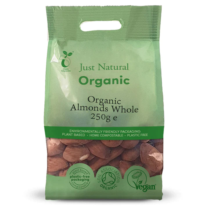 Just Natural Organic Almonds 250g