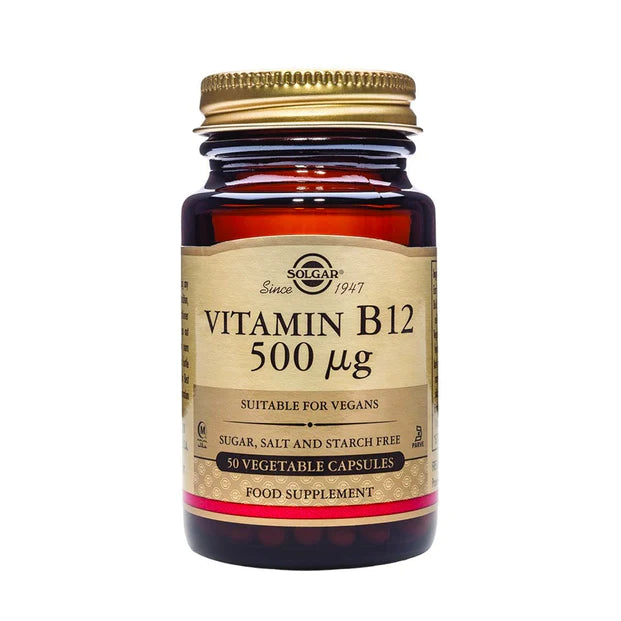 Solgar Vitamin B12 500ug 50 Softgel