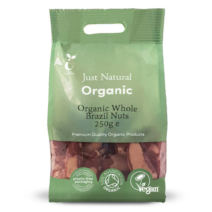 Just Natural Organic Brazil Nuts 250g