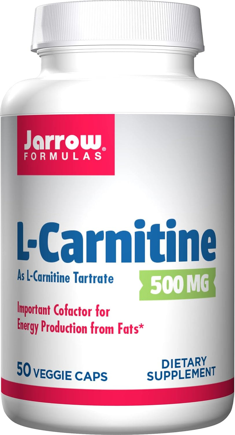 Jarrow L-Carnitine 500mg 50 Capsules