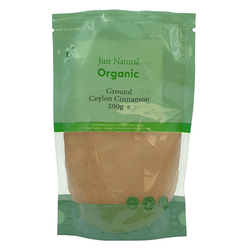 Just Natural Organic Ceylon Cinnamon Powder 200g