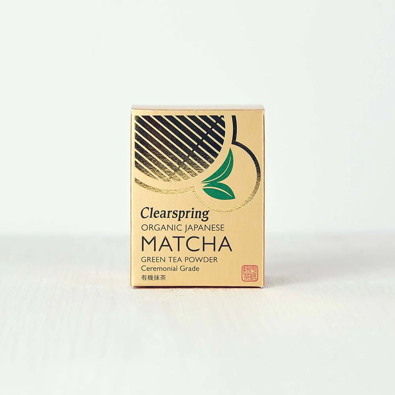 Clearspring Org Green Tea Matcha Powder Ceremonial Grade 30g