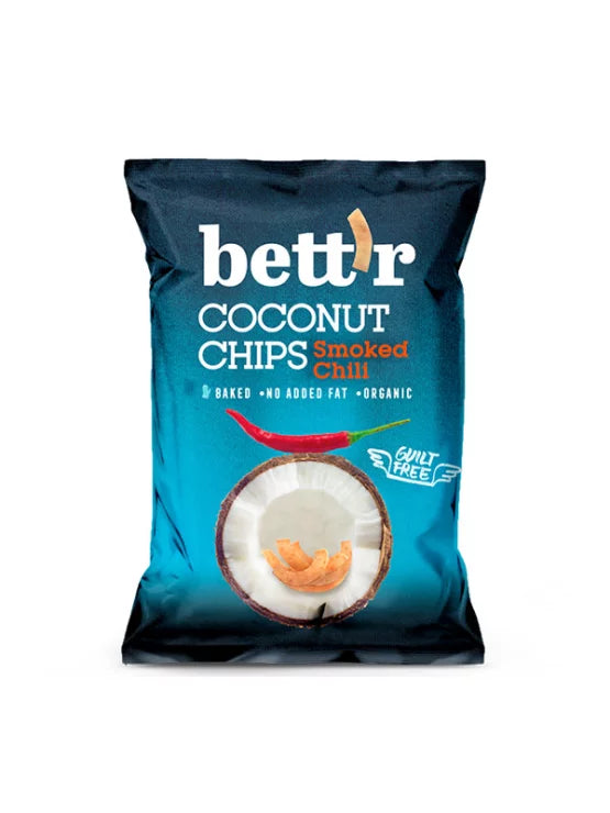 Bettr Coconut Organic Chips With Chili Vegan 40g