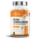 Vitabright Organic Turmeric Curcumin 2160mg 365 Capsules