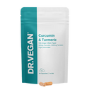 DR.VEGAN Curcumin (200mg) & Turmeric (300mg) 30 Capsules