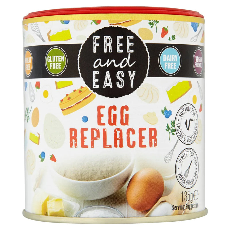 Free & Easy Gluten & Diary Free Egg Replacer 135g