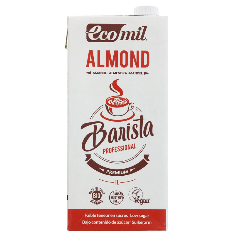 EcoMil Organic Almond Barista Drink 1L