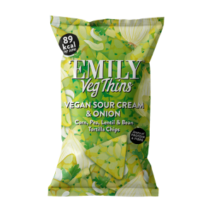 Emily Snacks Vegan Sour Cream And Onion 85g