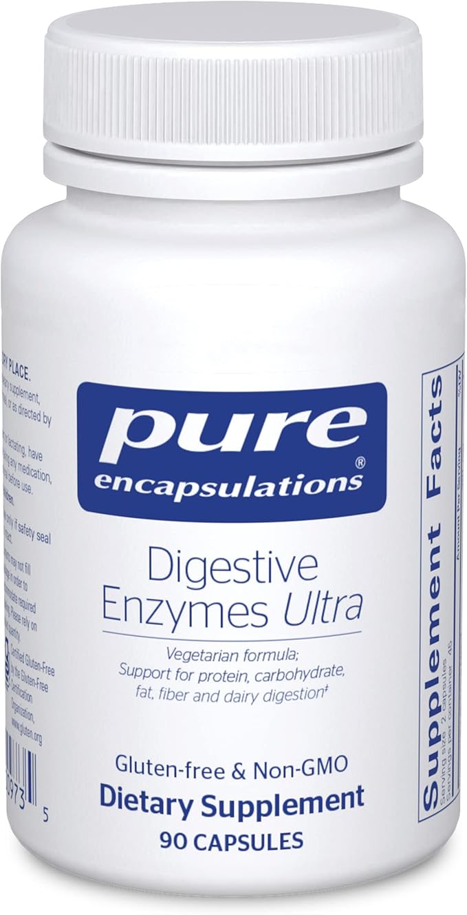 Pure Encapsulations Digestive Enzymes Ultra 60 Capsules