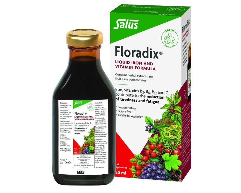 Salus Floradix Liquid Iron Formula 250ml