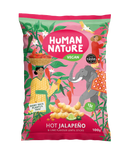Human Nature Hot Jalapeno And Lime Flavour Lentil Snacks 100g