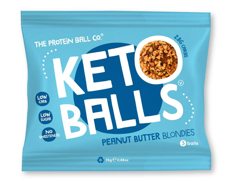 The Protein Ball Co Peanut Butter Blondies