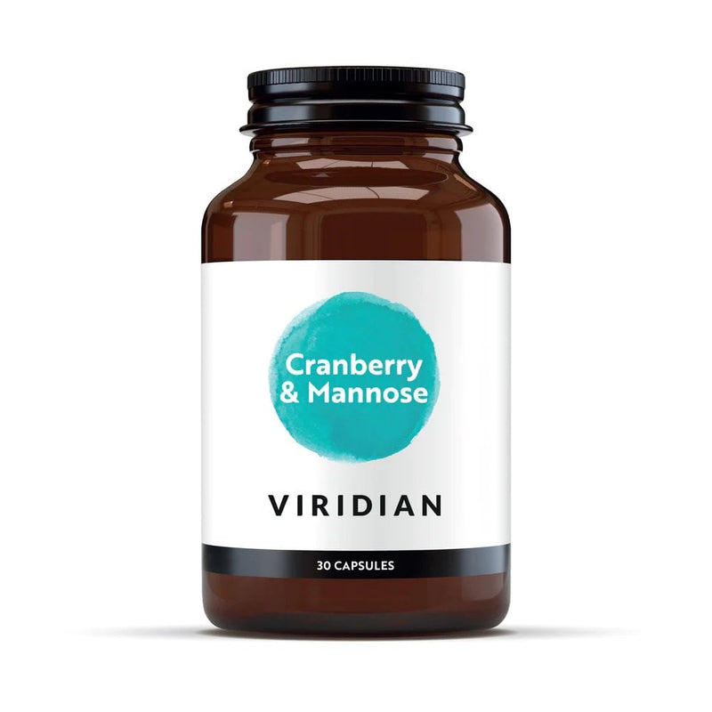 Viridian Cranberry And Mannose 30 Capsules