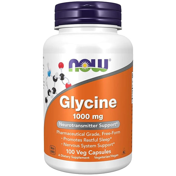 now glutathione 1000mg Supplements, 250 mg, Detoxification Support* Free Radical Neutralizer* 60 Veg Capsules NOW Glycine 1000mg