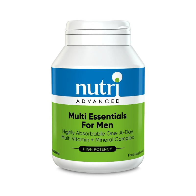 Nutri Advanced Multi Essentials For Men Multivitamin 50+60 Tablets