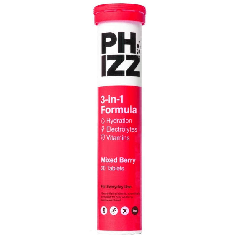 Phizz 3-in-1 Hydration Electrolytes & vitamins 20 Tablets