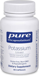 Pure Encapsulations potassium citrate 200mg 90caps