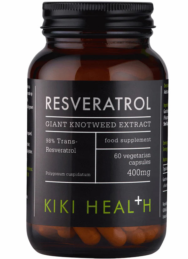 Kiki Health Resveratrol 400mg, 60 Capsules