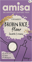 Amisa Organic Gluten Free Brown Rice Flour 500g