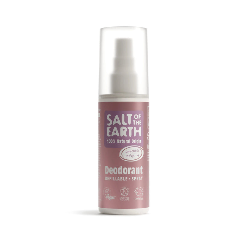 Salt Of Earth Deodorant Lavender & Vanilla Spray 100ml