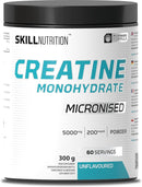 Skill Nutrition Creatine Monohydrate 5000mg Powder 300g