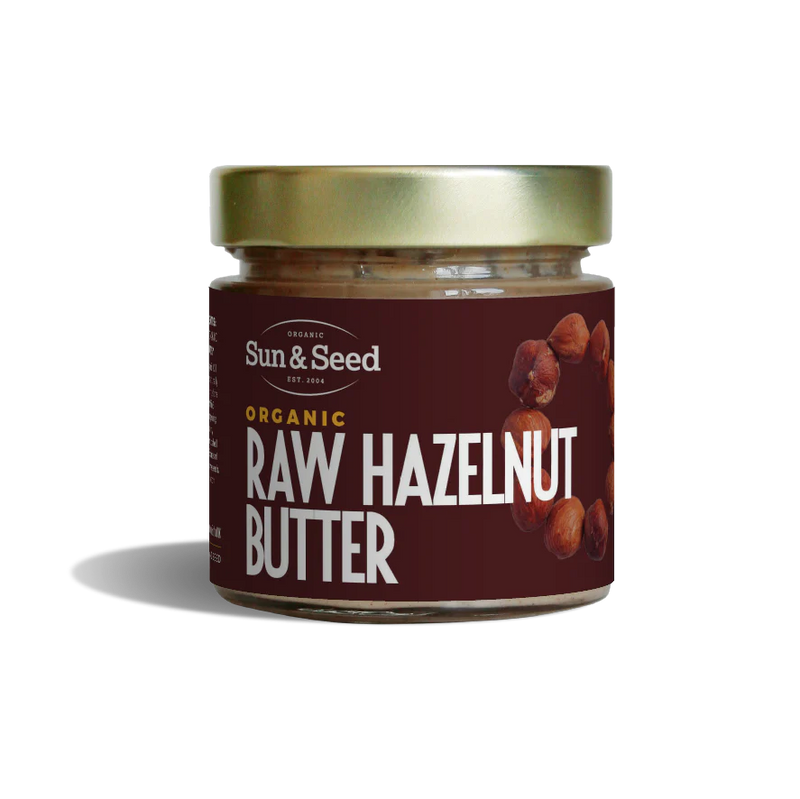 Sun and Seed Organic Raw Hazelnut Butter 200g