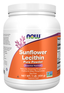 NOW Foods Sunflower Lecithin Pure Powder 1 lb 454g