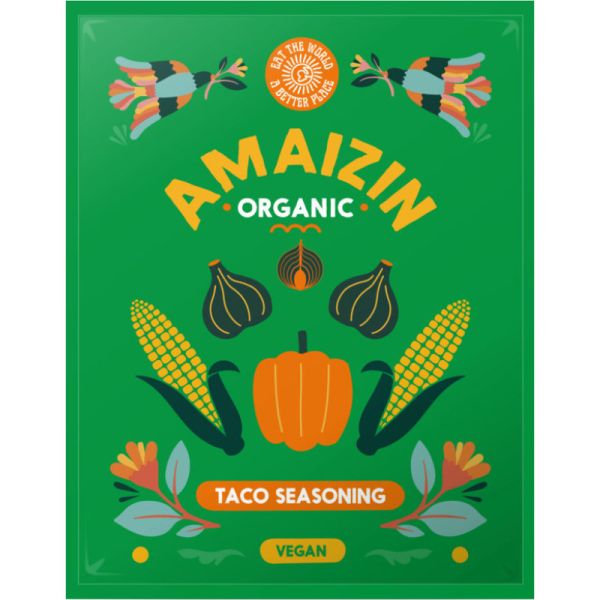 Amaizin Organic And Gluten Free Taco Seasoning 30g