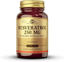 Solgar Resveratrol 250mg 30 softgels
