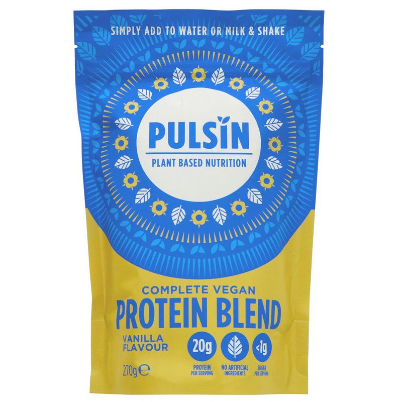 Pulsin Complete Vegan Protein Blend Vanilla 270g