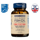 Willeys Wild Alaskan Fish Oil Peak DHA 60 Capsules