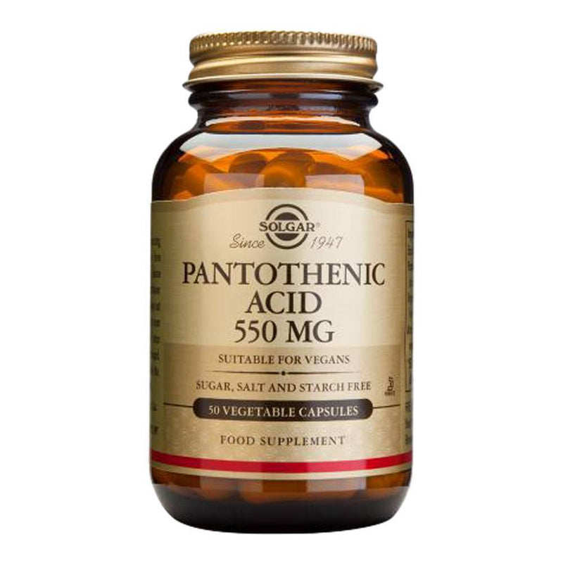 Solgar Pantothenic Acid 550mg
