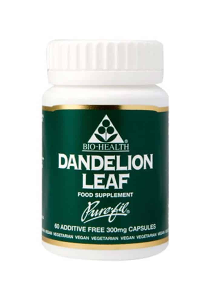 Bio Health Dandelion Leaf 300mg 60 Capsules
