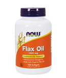 NOW Flax Oil 1000mg 100 softgels