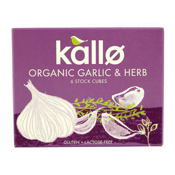 Kallo Organic Garlic and Herb stock cubes
