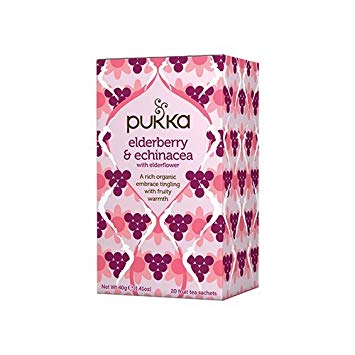 Pukka Elderberry & Echinacea Tea 40g